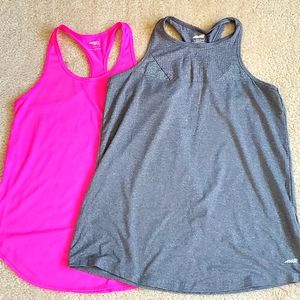 Exercise tank tops